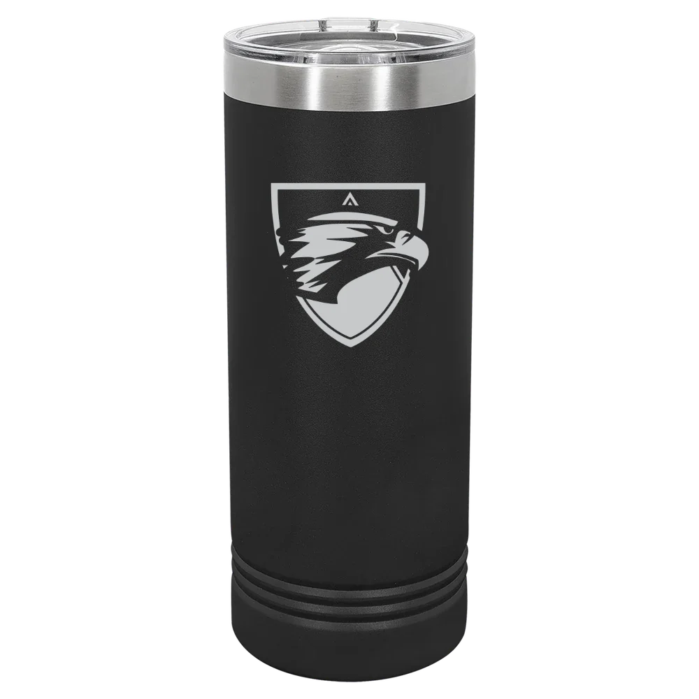Edgewood University Polar Camel 22 oz. Skinny Tumbler with Slider Lid
