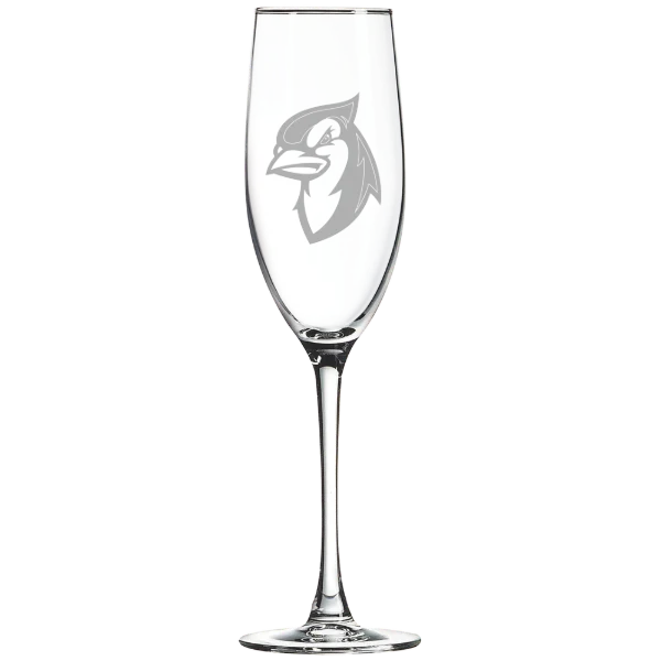 Elizabethtown College Polar Camel 8 oz. Champagne Flute