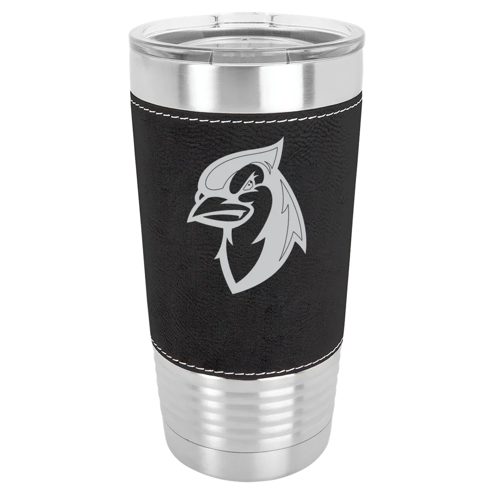 Elizabethtown College Polar Camel 20 oz. Leatherette Grip Tumbler with Standard Lid