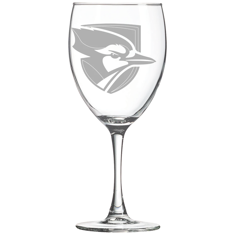 Elmhurst University Polar Camel 10 1/2 oz. Wine Glass