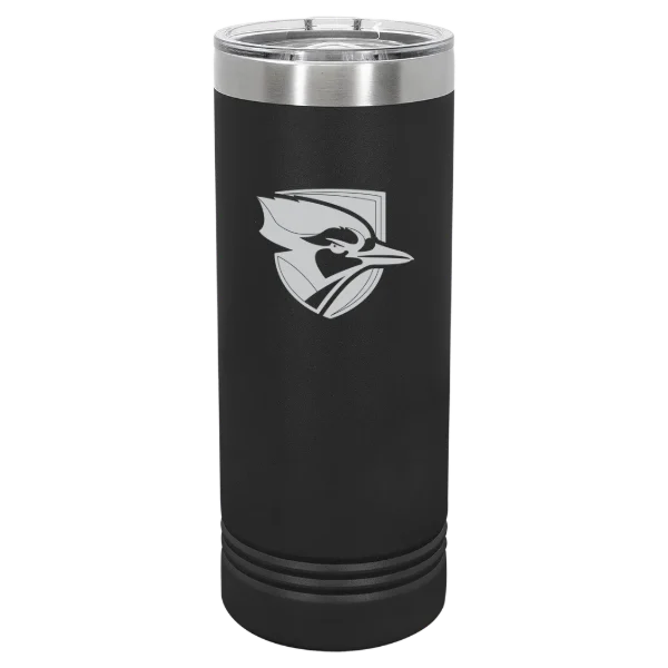 Elmhurst University Polar Camel 22 oz. Skinny Tumbler with Slider Lid