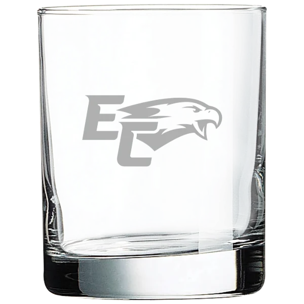 Elmira College Polar Camel 10 1/2 oz. On The Rocks Glass