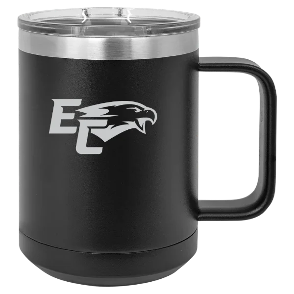 Elmira College Polar Camel 15 oz. Mug with Slider Lid