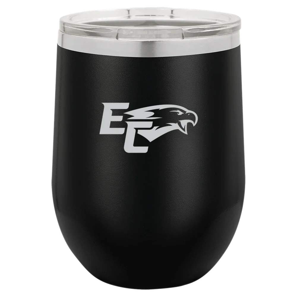 Elmira College Polar Camel 12 oz. Stemless Wine Tumbler