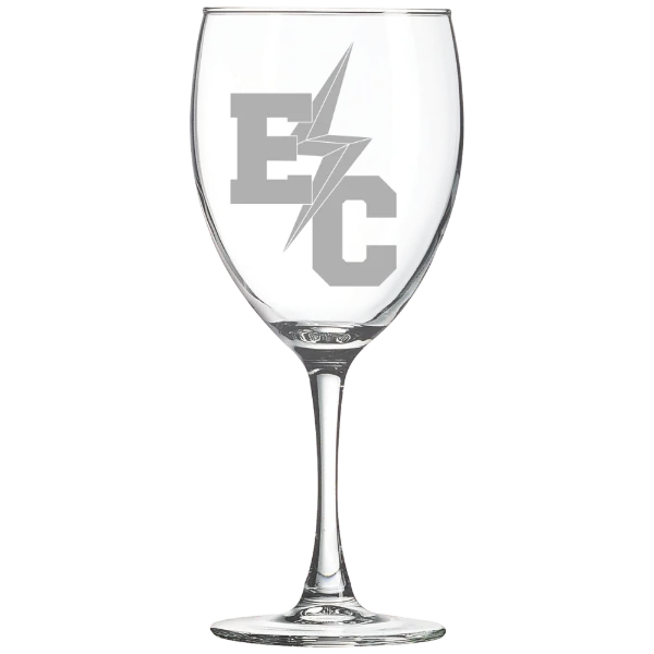 Elms College Polar Camel 10 1/2 oz. Wine Glass