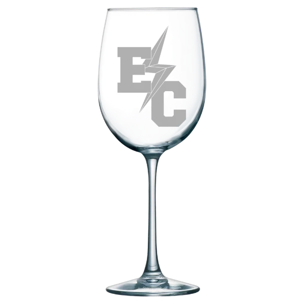 Elms College Polar Camel 19 oz. Wine Glass