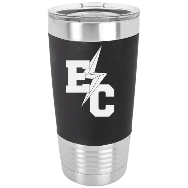Elms College Polar Camel 20 oz. Silicone Grip Tumbler with Standard Lid