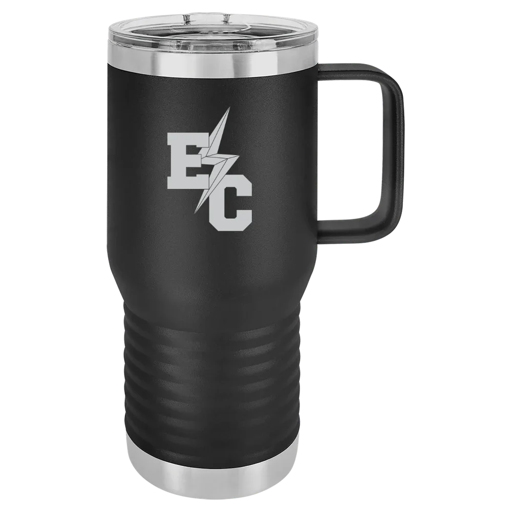 Elms College Polar Camel 20 oz. Travel Mug with Slider Lid