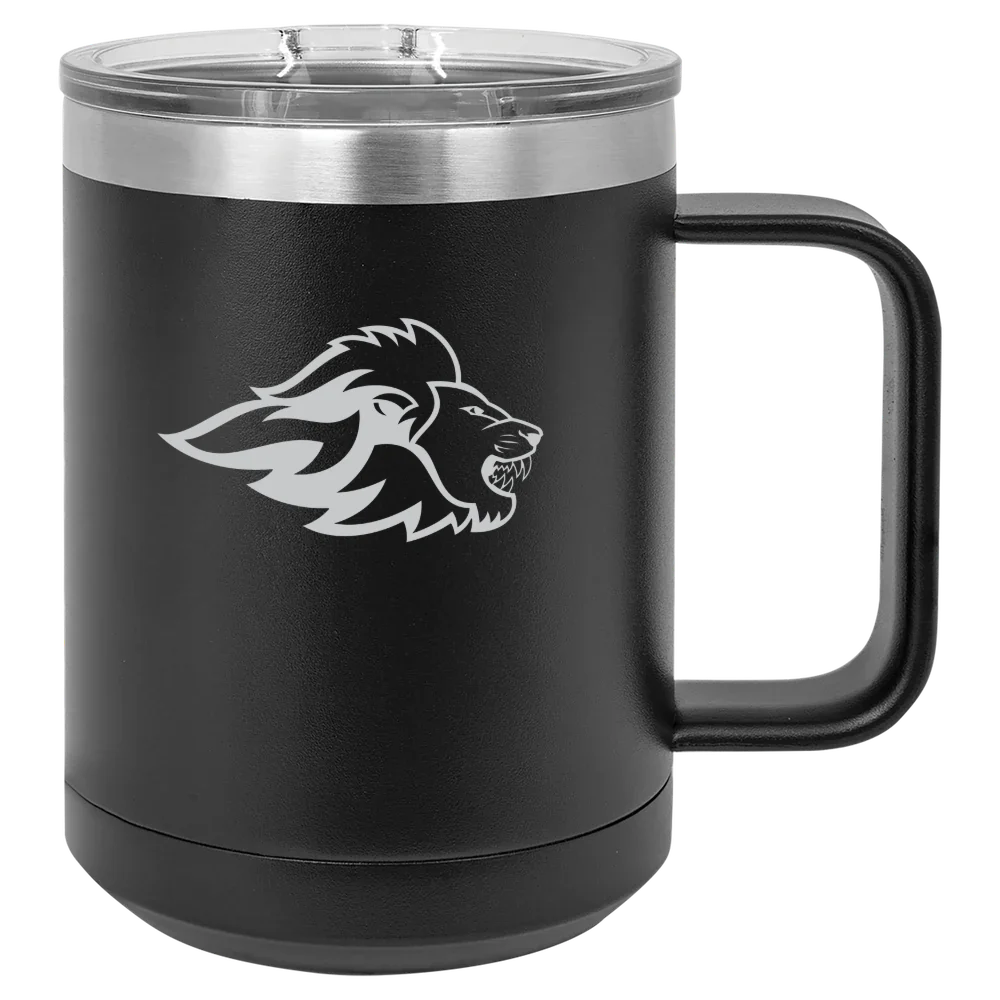 Emerson College Polar Camel 15 oz. Mug with Slider Lid