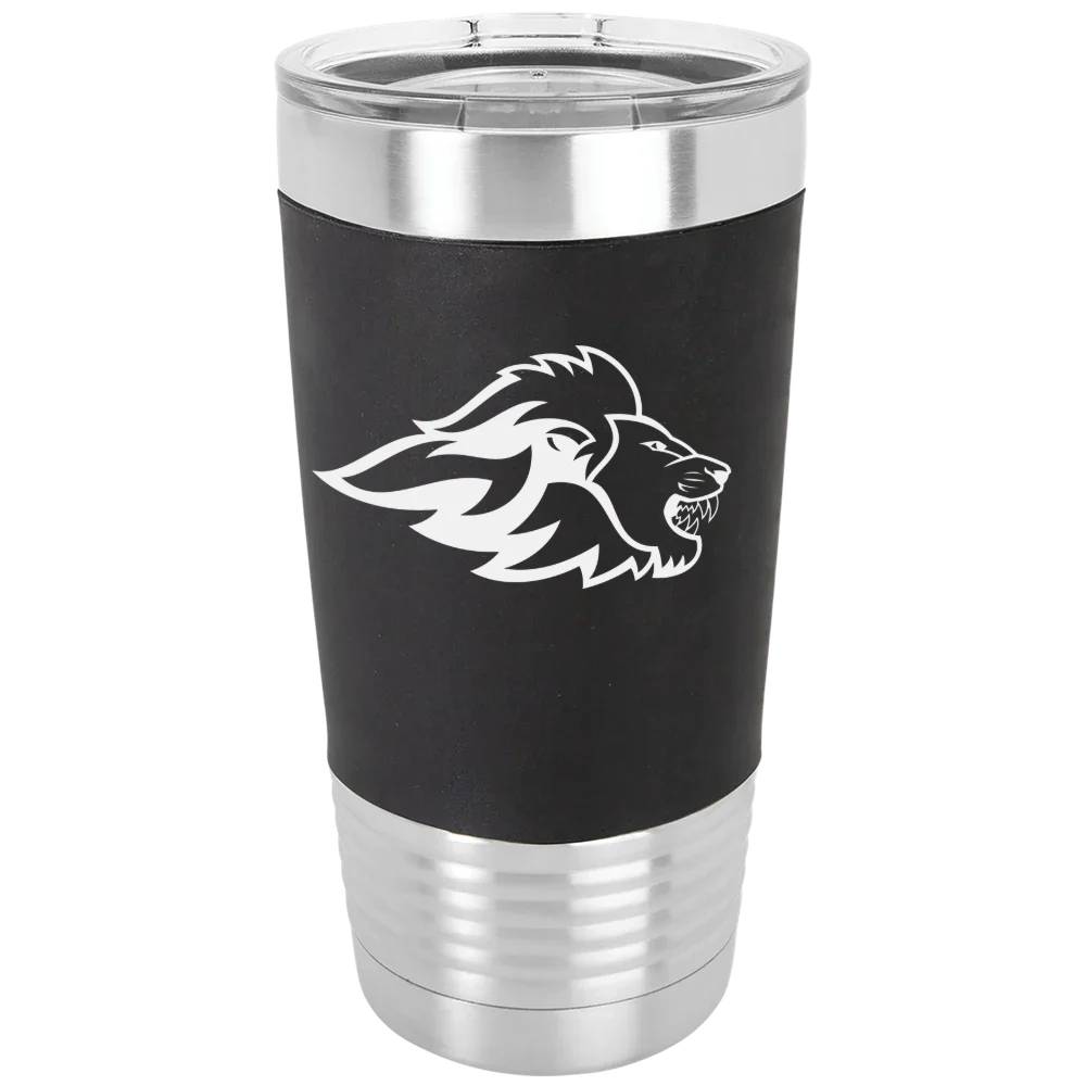 Emerson College Polar Camel 20 oz. Silicone Grip Tumbler with Standard Lid