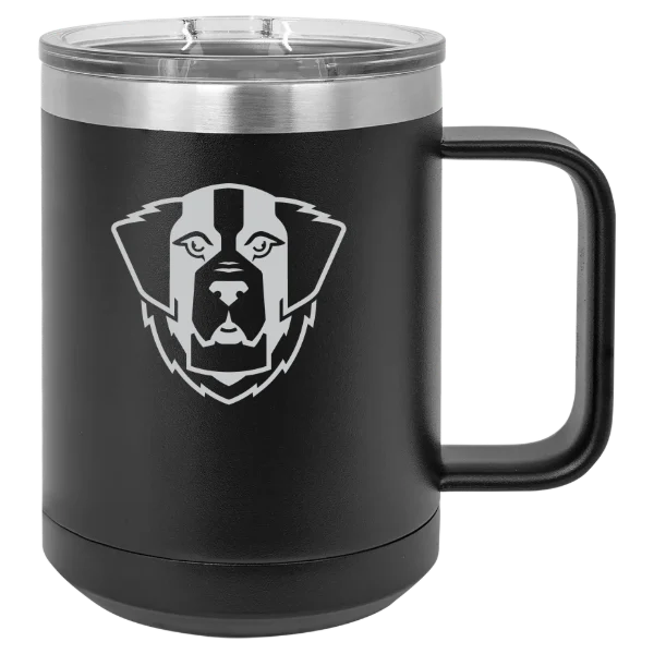 Emmanuel College (Massachusetts) Polar Camel 15 oz. Mug with Slider Lid