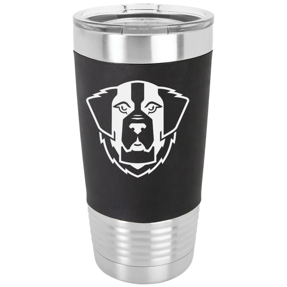 Emmanuel College (Massachusetts) Polar Camel 20 oz. Silicone Grip Tumbler with Standard Lid