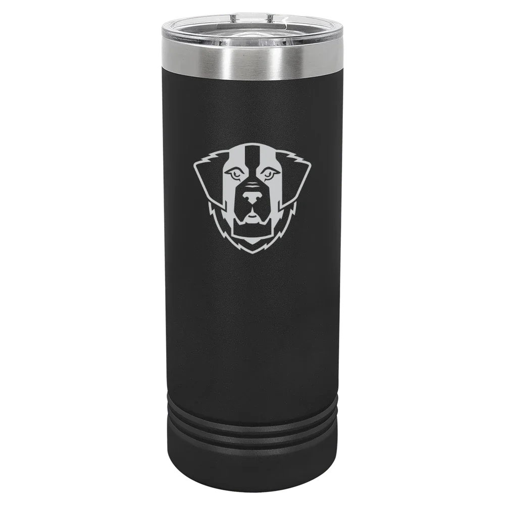 Emmanuel College (Massachusetts) Polar Camel 22 oz. Skinny Tumbler with Slider Lid