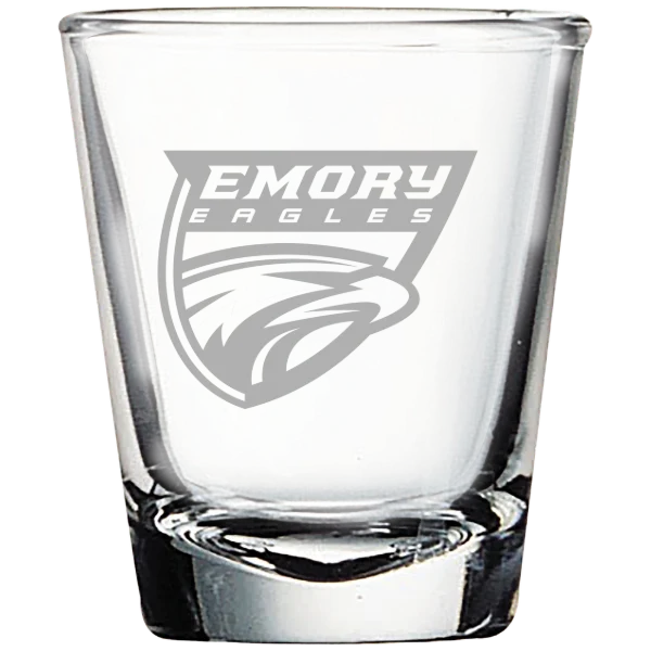 Emory University Polar Camel 1.7 oz. Shot Glass