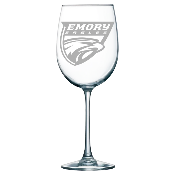 Emory University Polar Camel 19 oz. Wine Glass