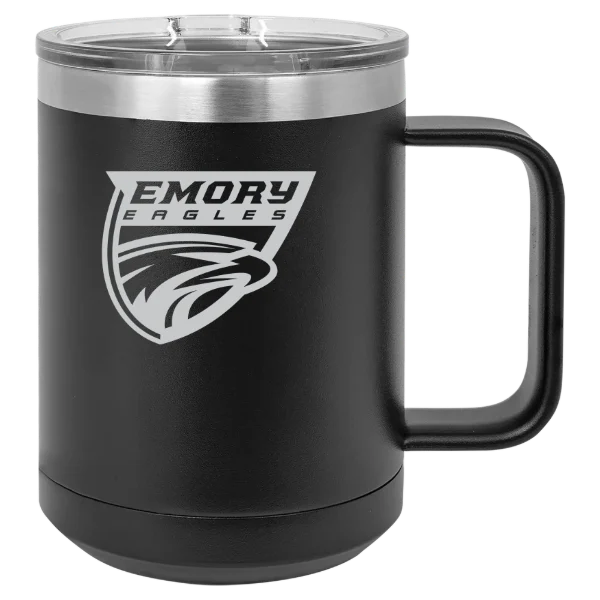 Emory University Polar Camel 15 oz. Mug with Slider Lid