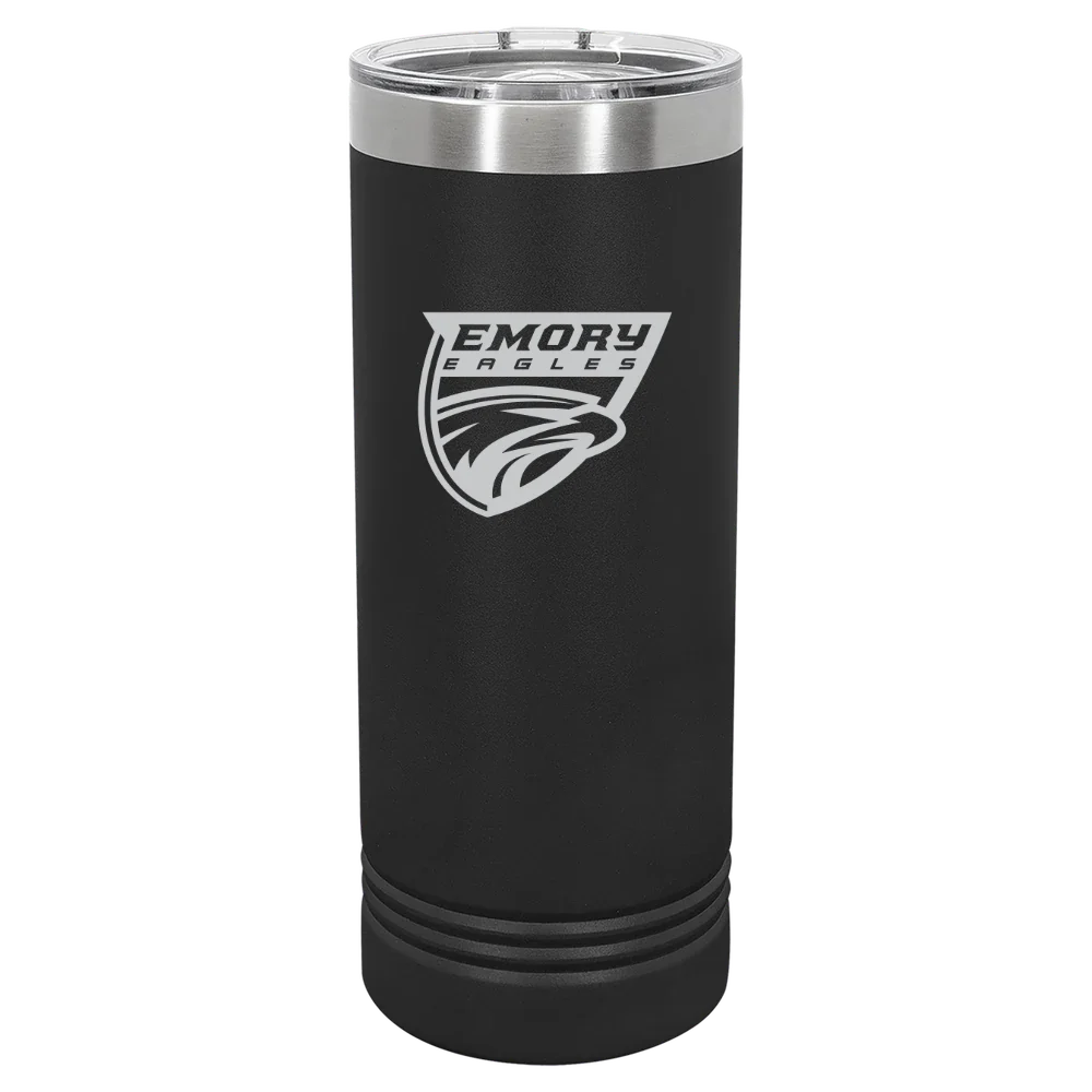 Emory University Polar Camel 22 oz. Skinny Tumbler with Slider Lid