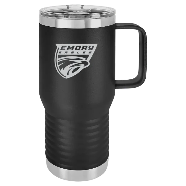 Emory University Polar Camel 20 oz. Travel Mug with Slider Lid