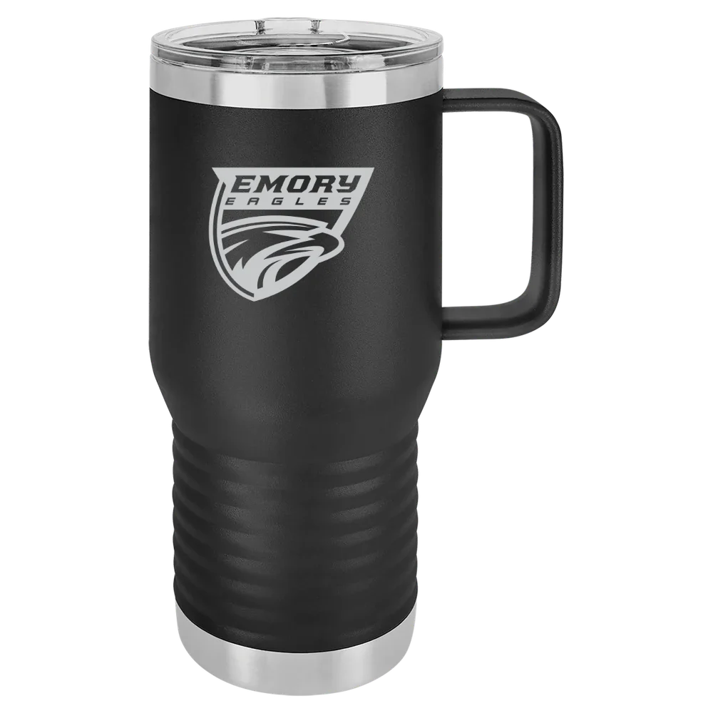 Emory University Polar Camel 20 oz. Travel Mug with Slider Lid