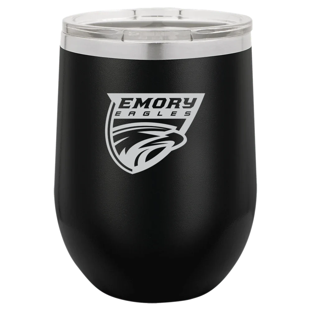 Emory University Polar Camel 12 oz. Stemless Wine Tumbler