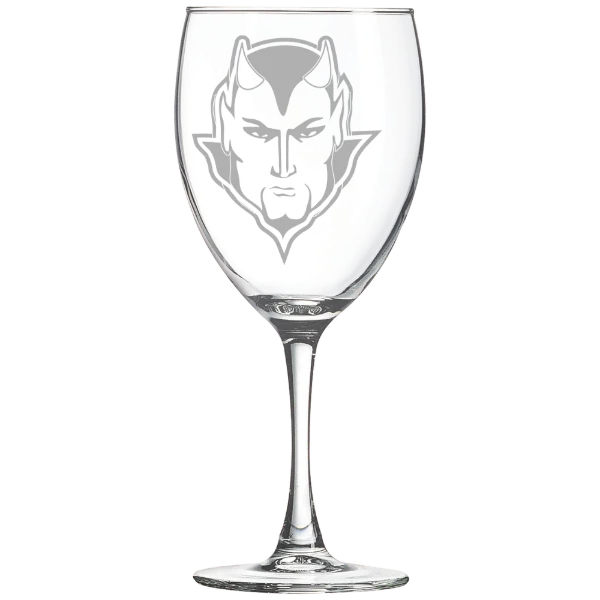 Eureka College Polar Camel 10 1/2 oz. Wine Glass