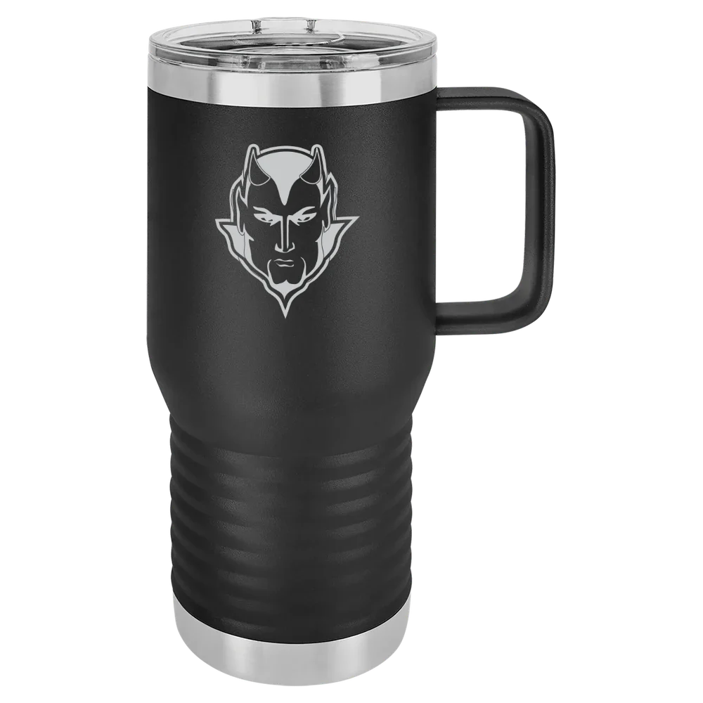 Eureka College Polar Camel 20 oz. Travel Mug with Slider Lid