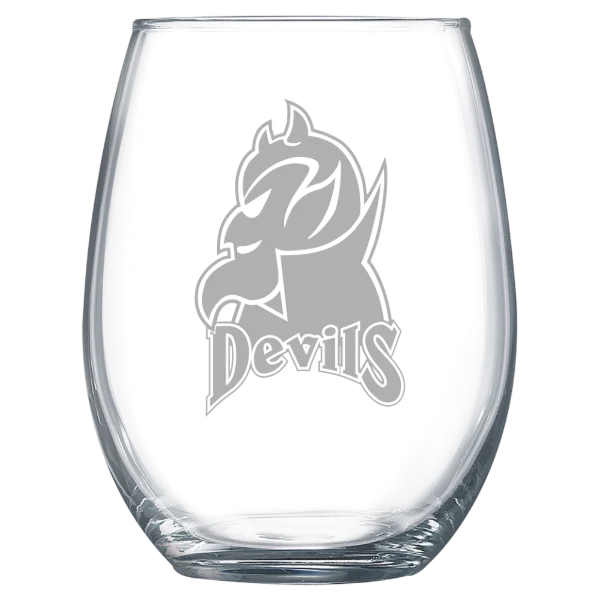 Fairleigh Dickinson University, Florham Polar Camel 15 oz. Stemless Wine Glass