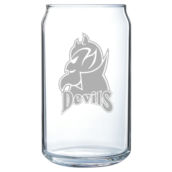 Fairleigh Dickinson University, Florham Polar Camel 16 oz. Can Glass