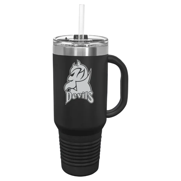 Fairleigh Dickinson University, Florham Polar Camel 40 oz. Travel Mug with Snap Lid & Straw