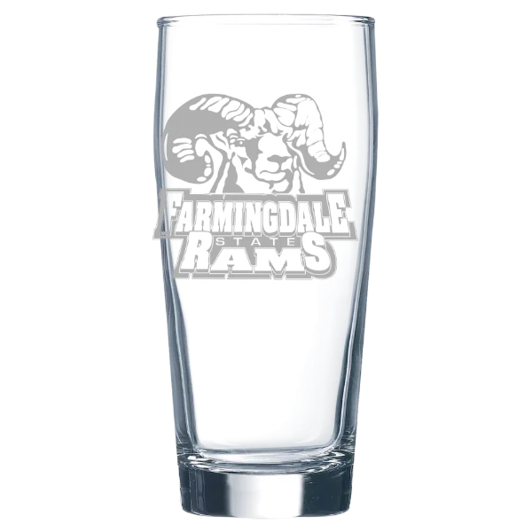 Farmingdale State College Polar Camel 16 oz. Willi Becher Beer Glass