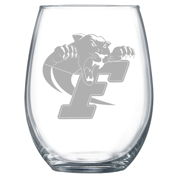 Ferrum College Polar Camel 15 oz. Stemless Wine Glass