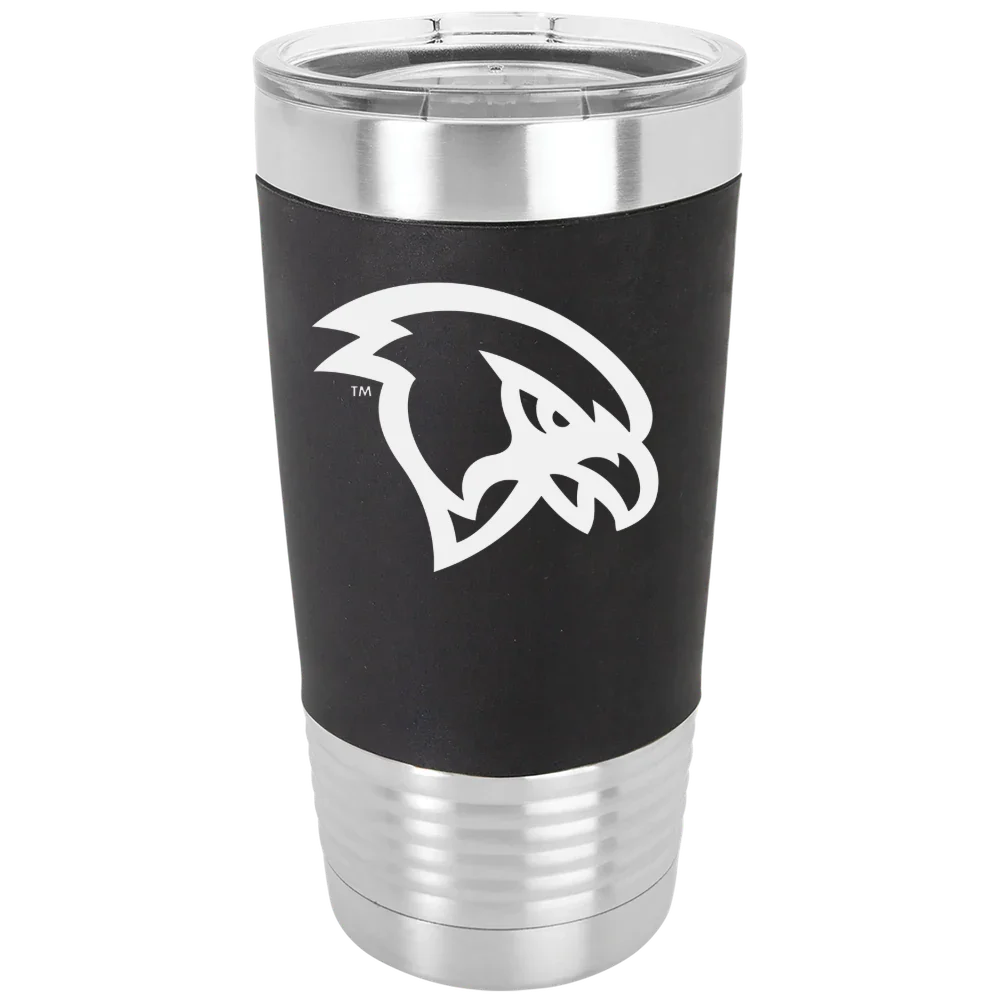 Fitchburg State University Polar Camel 20 oz. Silicone Grip Tumbler with Standard Lid