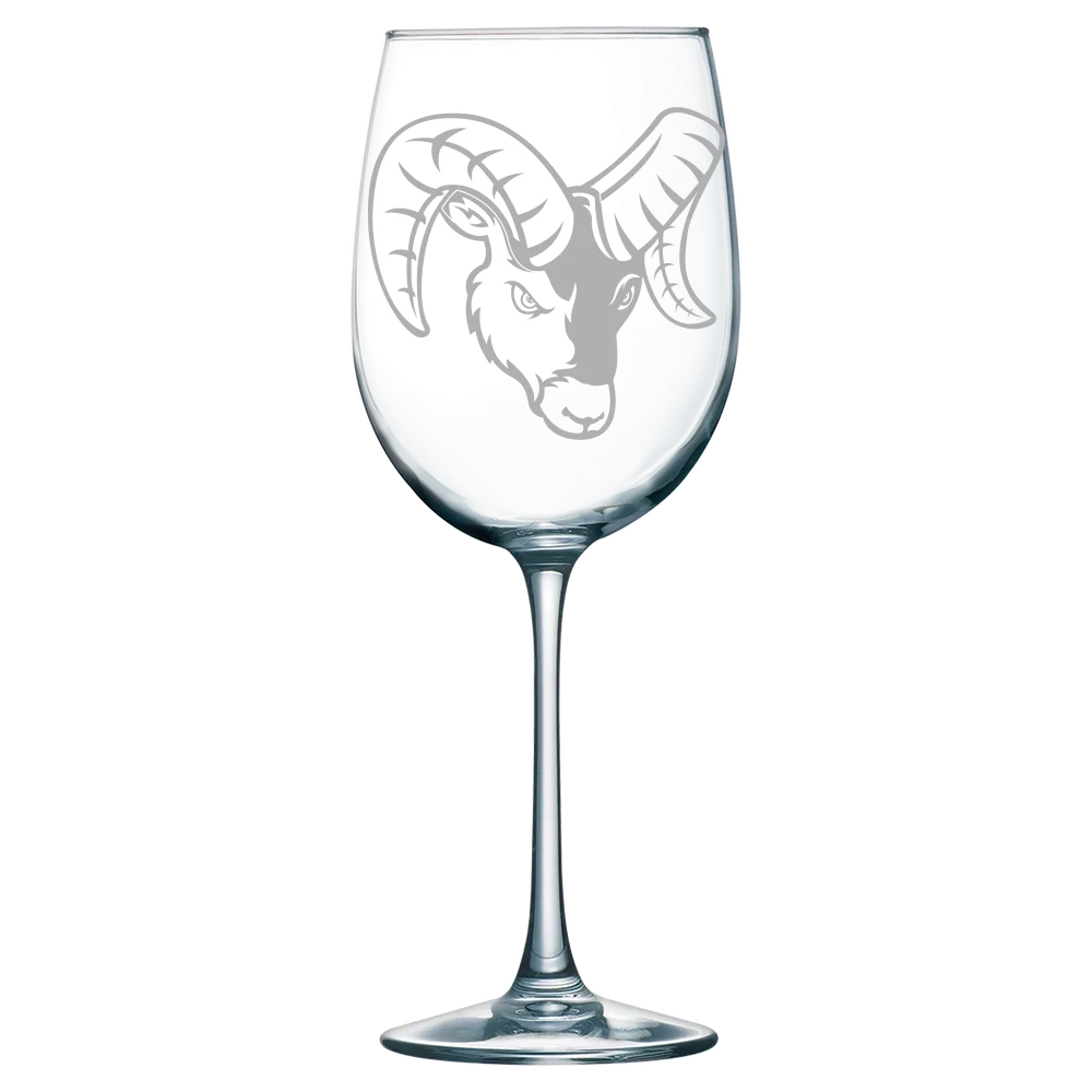 Framingham State University Polar Camel 19 oz. Wine Glass