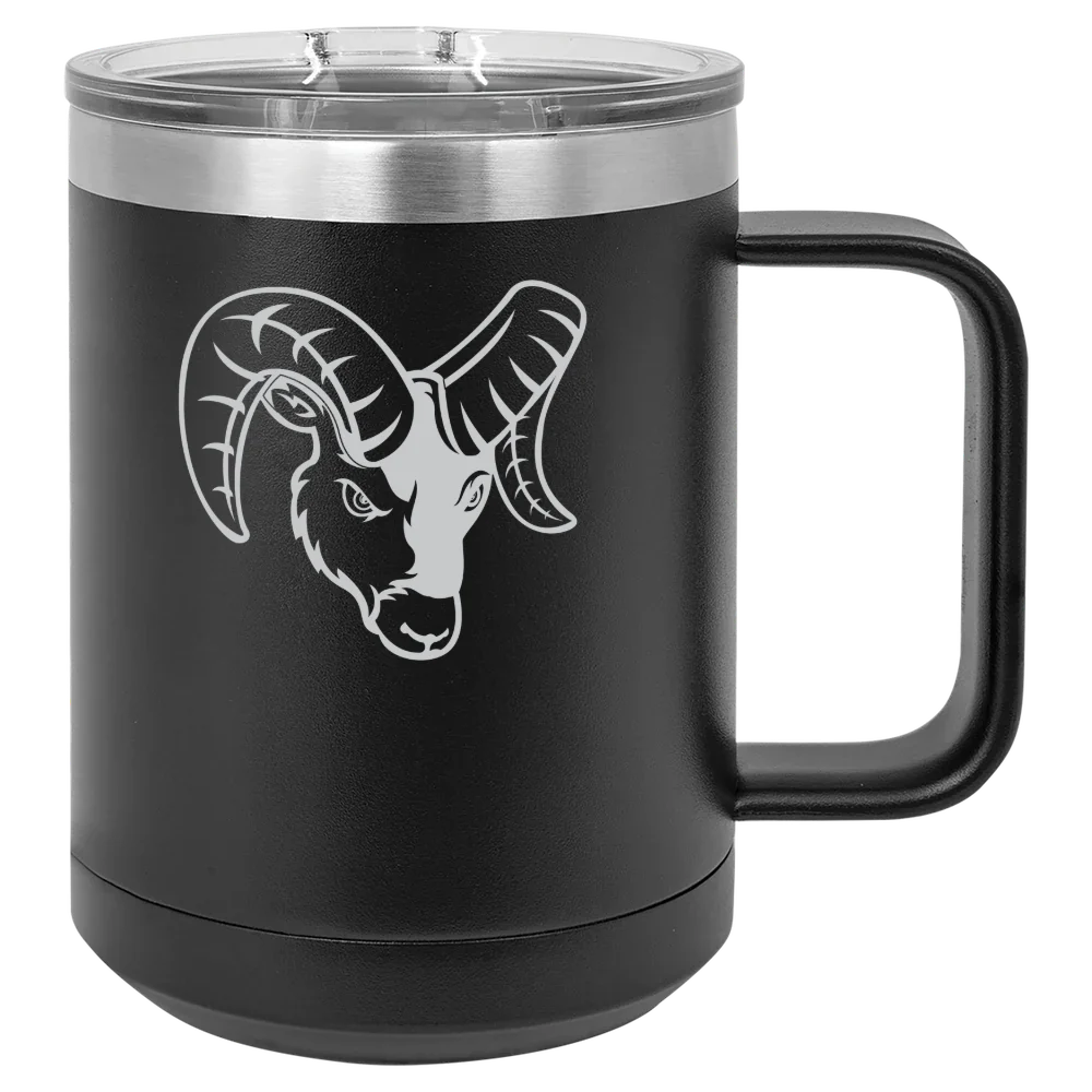 Framingham State University Polar Camel 15 oz. Mug with Slider Lid