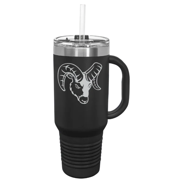 Framingham State University Polar Camel 40 oz. Travel Mug with Snap Lid & Straw