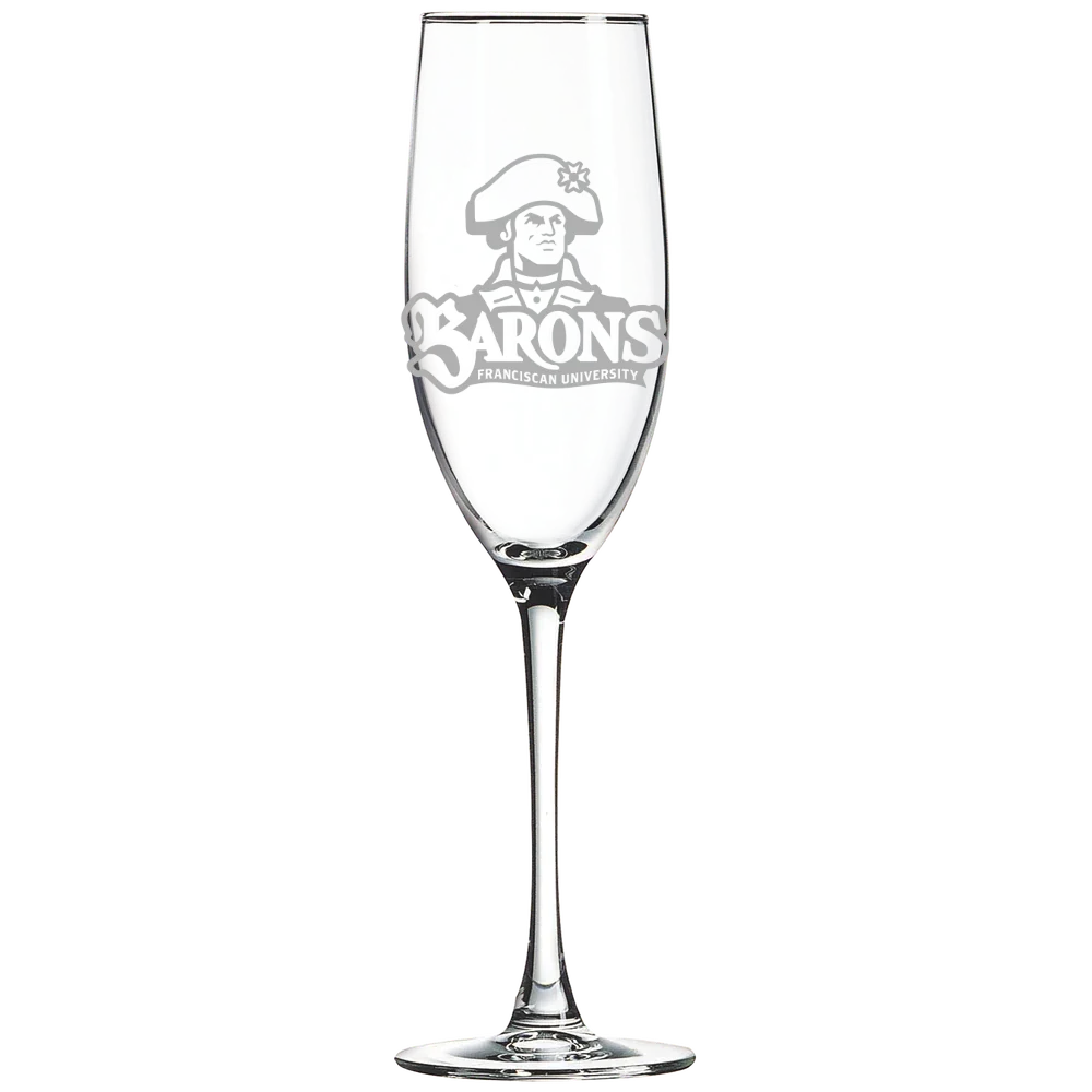 Franciscan University of Steubenville Polar Camel 8 oz. Champagne Flute