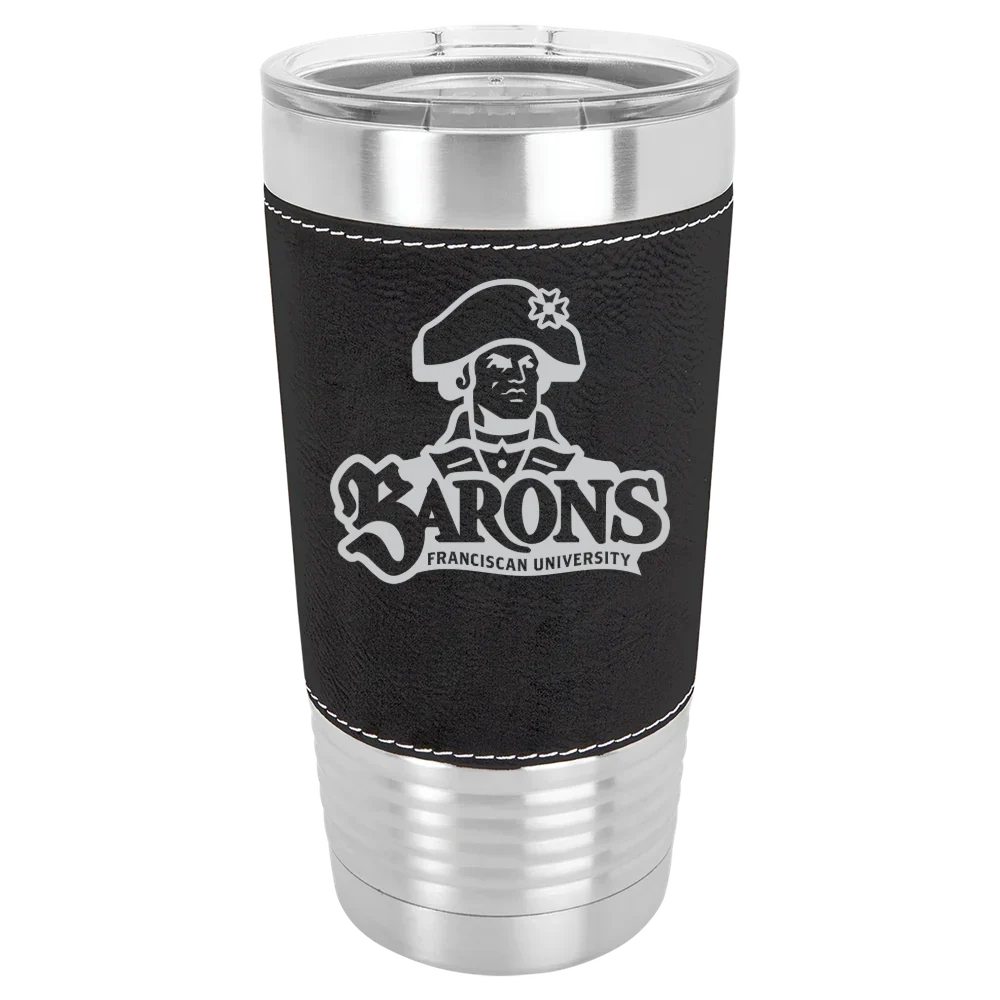 Franciscan University of Steubenville Polar Camel 20 oz. Leatherette Grip Tumbler with Standard Lid
