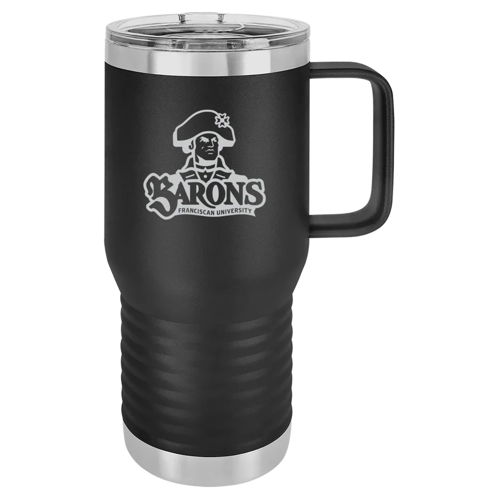 Franciscan University of Steubenville Polar Camel 20 oz. Travel Mug with Slider Lid