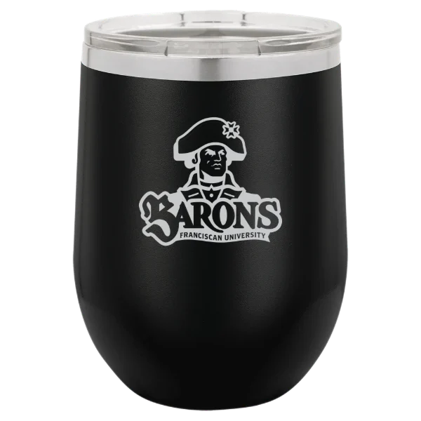 Franciscan University of Steubenville Polar Camel 12 oz. Stemless Wine Tumbler