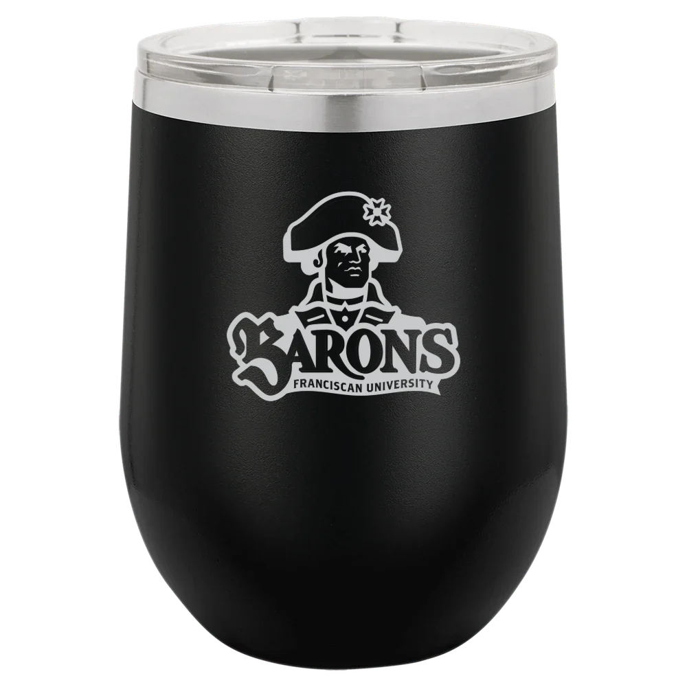 Franciscan University of Steubenville Polar Camel 12 oz. Stemless Wine Tumbler