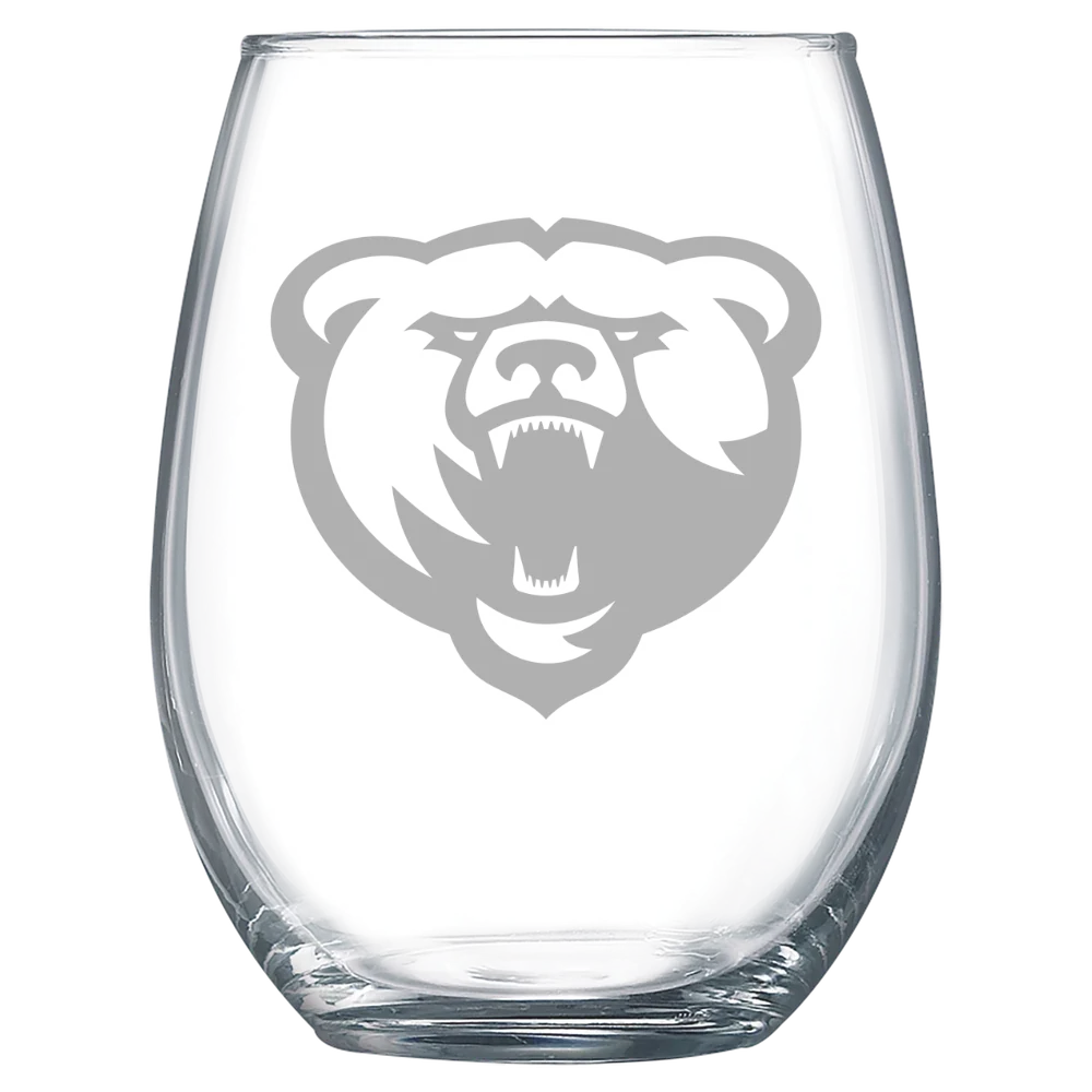 Franklin College Polar Camel 15 oz. Stemless Wine Glass