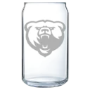 Franklin College Polar Camel 16 oz. Can Glass
