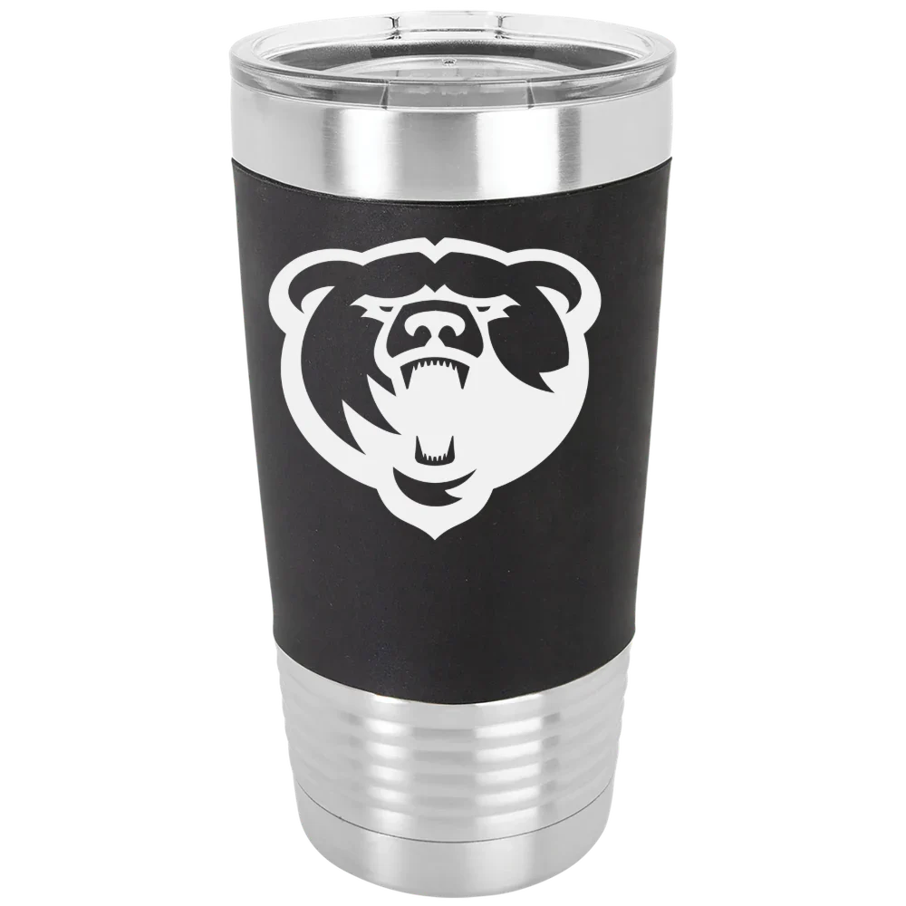 Franklin College Polar Camel 20 oz. Silicone Grip Tumbler with Standard Lid