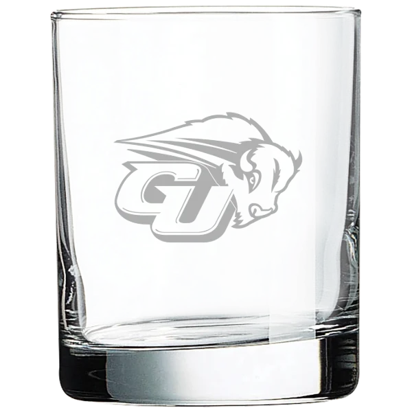 Gallaudet University Polar Camel 10 1/2 oz. On The Rocks Glass