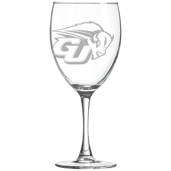 Gallaudet University Polar Camel 10 1/2 oz. Wine Glass