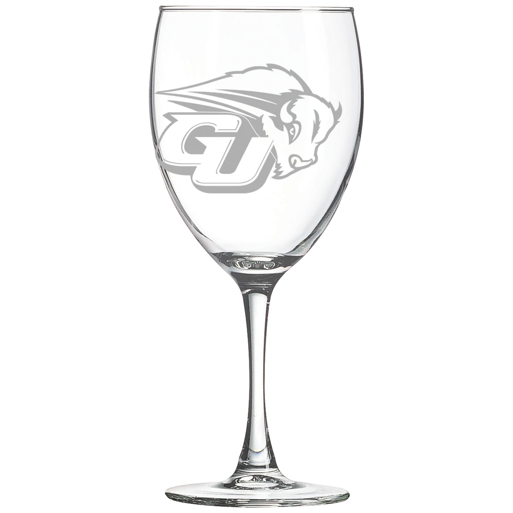 Gallaudet University Polar Camel 10 1/2 oz. Wine Glass