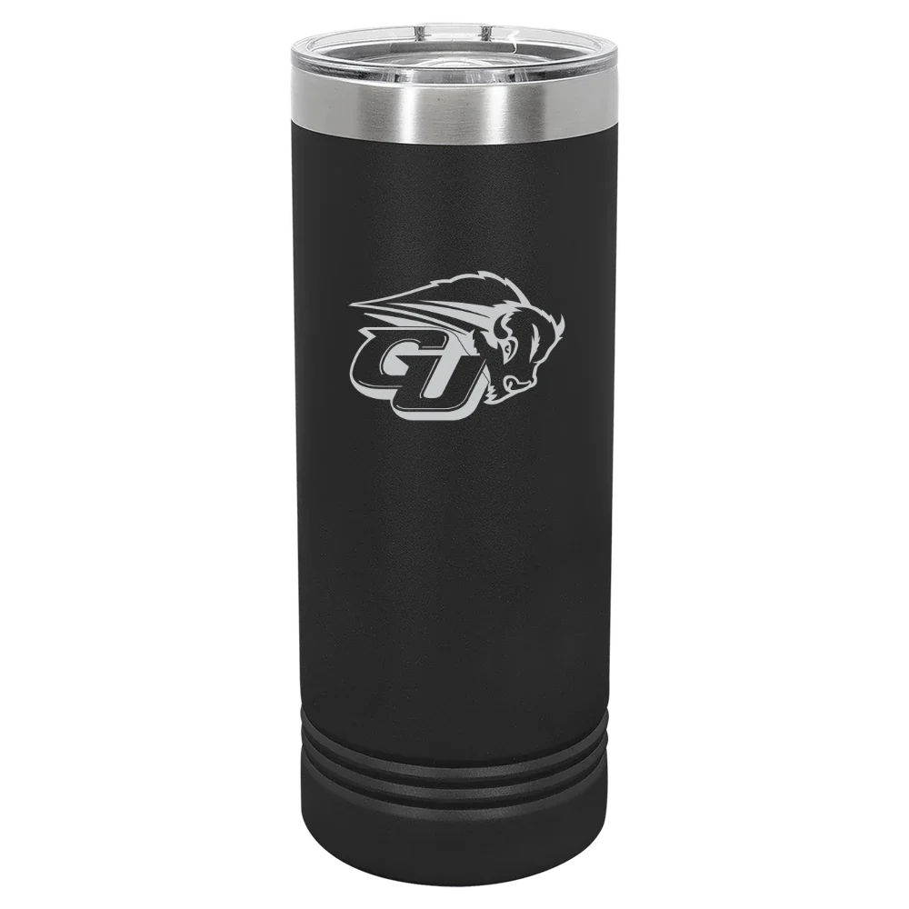 Gallaudet University Polar Camel 22 oz. Skinny Tumbler with Slider Lid