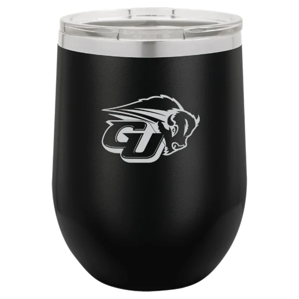 Gallaudet University Polar Camel 12 oz. Stemless Wine Tumbler