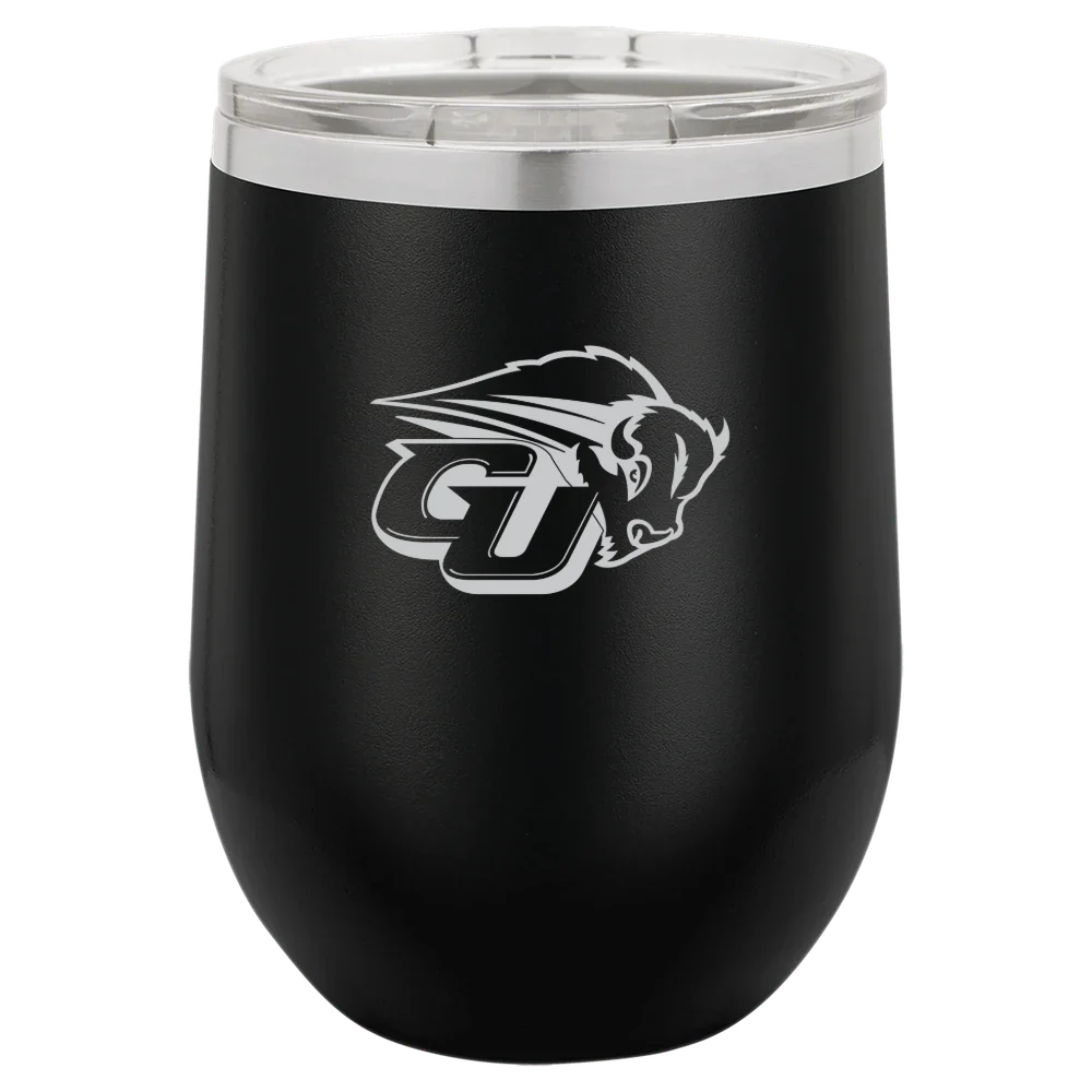 Gallaudet University Polar Camel 12 oz. Stemless Wine Tumbler