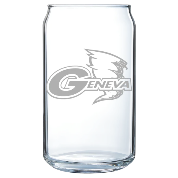 Geneva College Polar Camel 16 oz. Can Glass